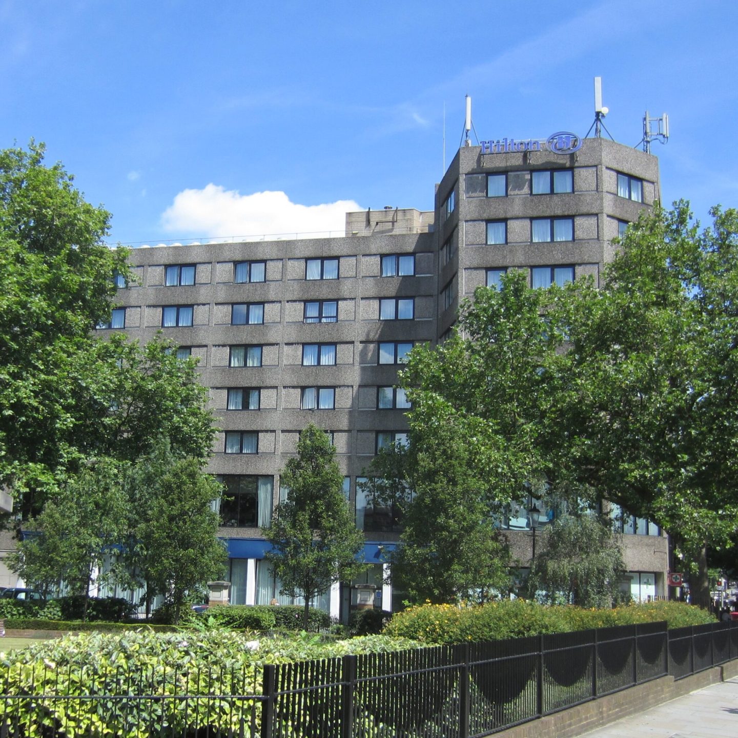 Fire Protection of Hilton London Olympia by Gunfire